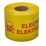 Electric caution tape